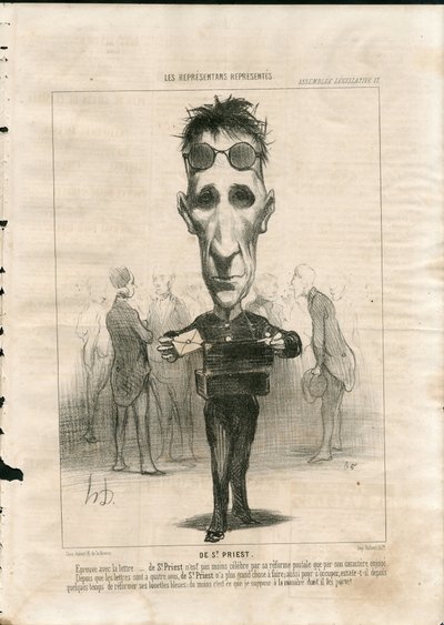 Le Charivari by Honoré Daumier