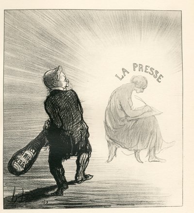 Le Charivari, Satirical in Black & White by Honoré Daumier