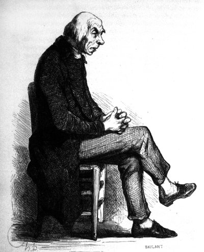 Pere Goriot by Honoré Daumier