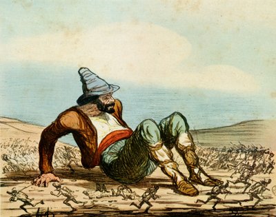 The Awakening of Italy by Honoré Daumier