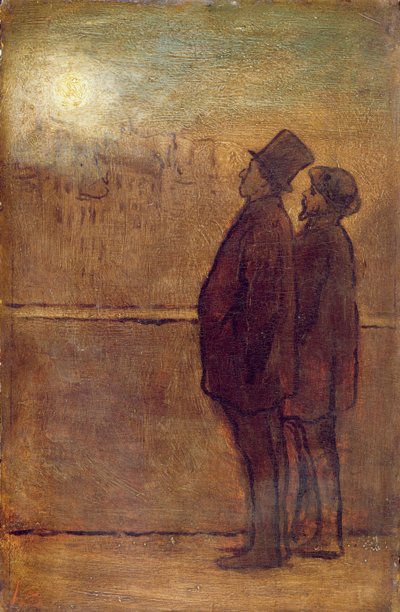 The Night Walkers by Honoré Daumier