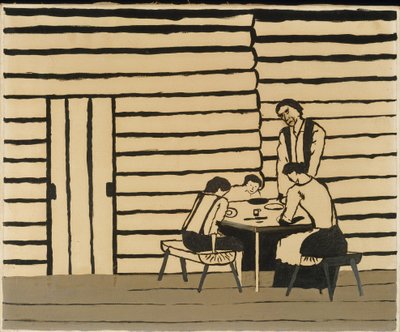 Family Supper by Horace Pippin