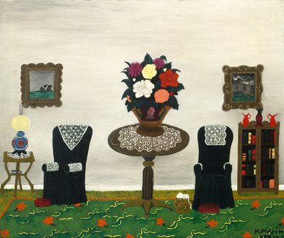 Victorian Interior II by Horace Pippin
