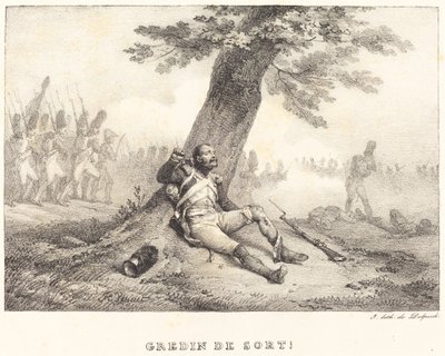 Scoundrel of Fate! by Emile Jean Horace Vernet