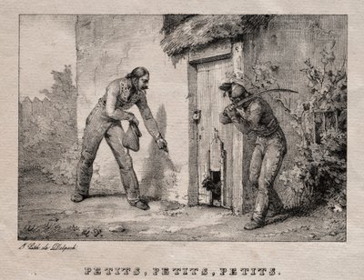 Marauders by Emile Jean Horace Vernet