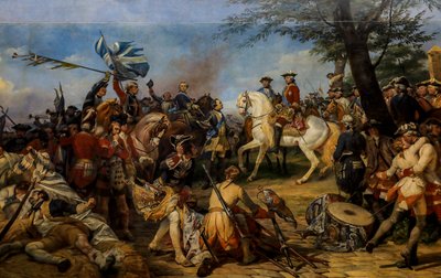The Battle of Fontenoy by Horace Vernet