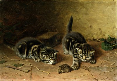 Reluctant Playmate by Horatio Henry Couldery