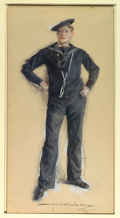 A Jack Tar (Spanish American War) by Howard Chandler Christy