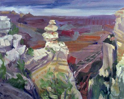 Famous Rock, Grand Canyon by Howard Ganz
