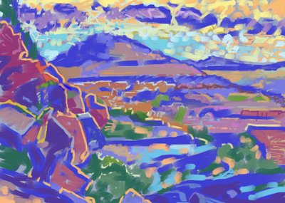 Land and Light, Sedona by Howard Ganz