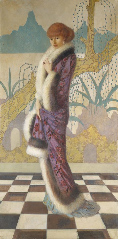 Mrs. Ethel Cushing, ca. 1912-14 by Howard Gardiner Cushing