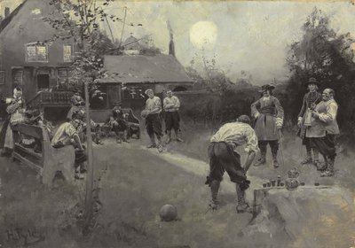 Bowling by Howard Pyle