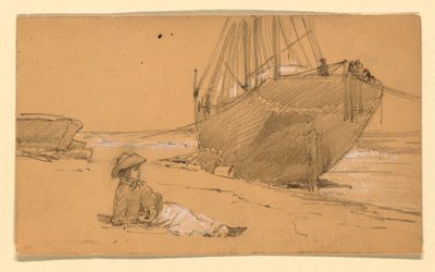 At the Shore by Howard Russell Butler
