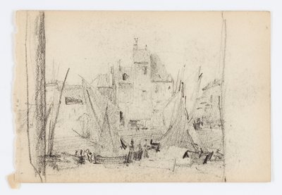 Untitled (Fishing Boats) by Howard Russell Butler