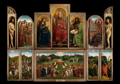 The Ghent Altarpiece by Hubert & Jan van (1390 1441) Eyck