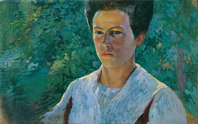 Portrait of a Girl by Hubert Landa