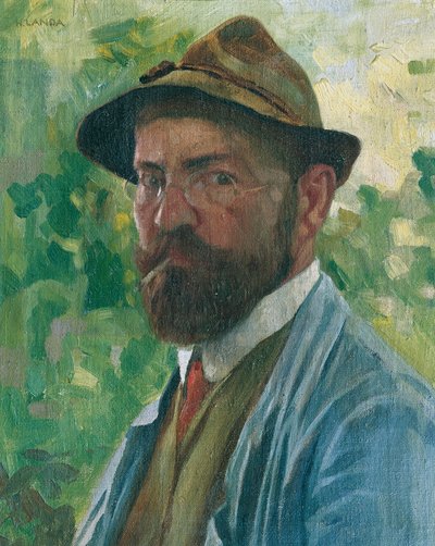 Self-Portrait by Hubert Landa