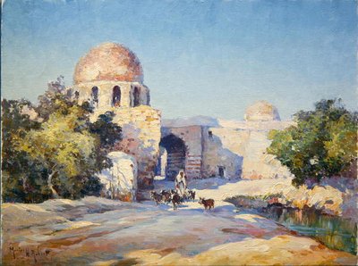 Bab Tuma (Damas) by Hubert Robert