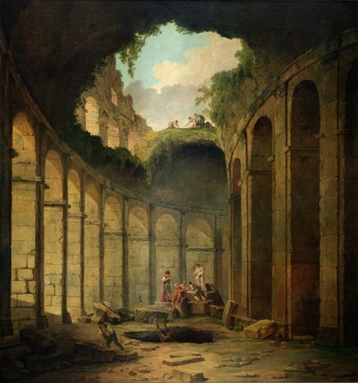 The Colosseum, Rome by Hubert Robert