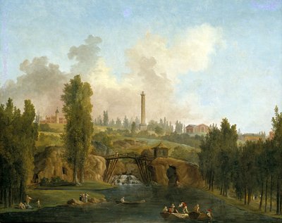 View of the Park of Méréville by Hubert Robert