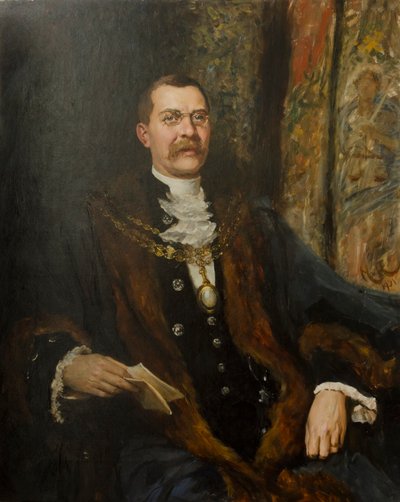 Alderman Sir George Hussey, 1901 by Hubert von Herkomer