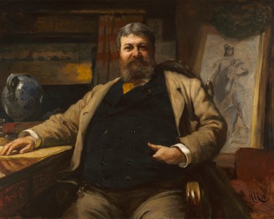H. H. Richardson, 1886 by Hubert von Herkomer