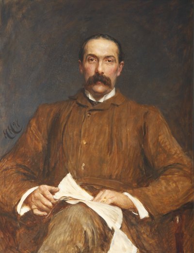 William Leonard Courtney by Hubert von Herkomer