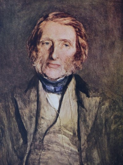 Portrait of John Ruskin by Hubert von Herkomer