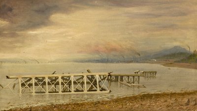Wreckage from the Tay Bridge by Hugh Collins