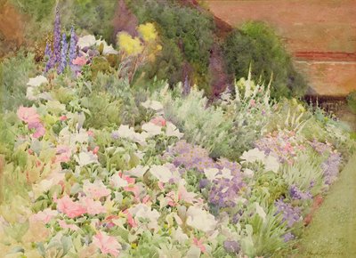 A Herbaceous Border by Hugh L. Norris