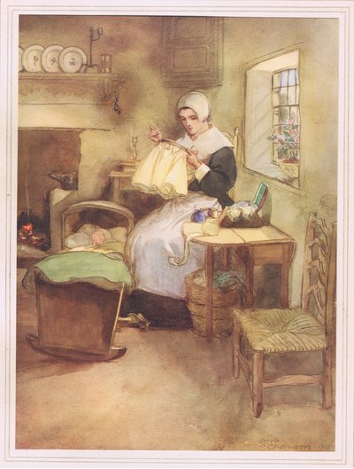 Hester and Her Needle by Hugh Thomson
