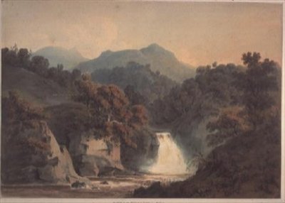 View of the Bran, near Dunkeld by Hugh William Williams