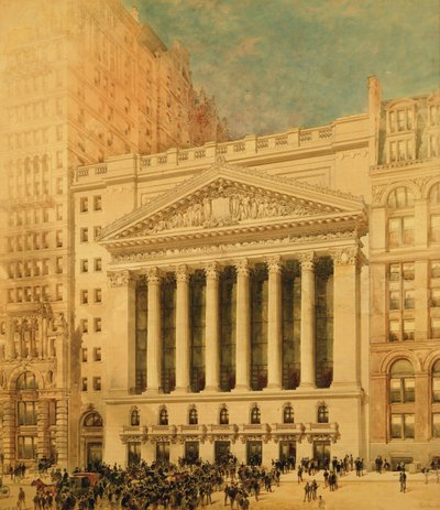 New York Stock Exchange by Hughson Frederick Hawley