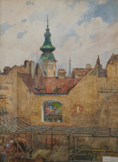 Tower of St. Anna by Hugo Charlemont