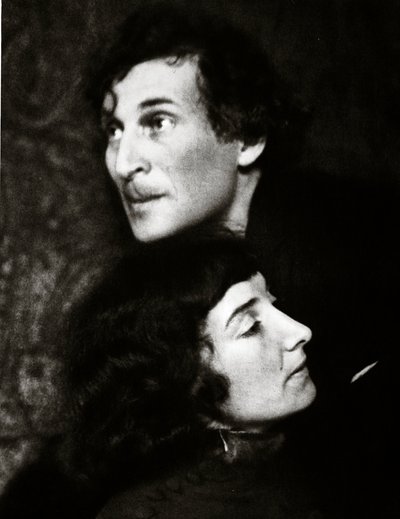 Marc and Bella Chagall by Hugo Erfurth