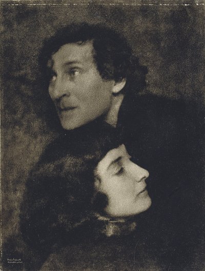 Marc and Bella Chagall by Hugo Erfurth