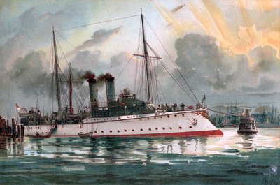 S.M. Gunboat Iltis by Hugo Graf