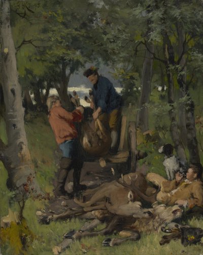 After the Hunt by Hugo Kotschenreiter