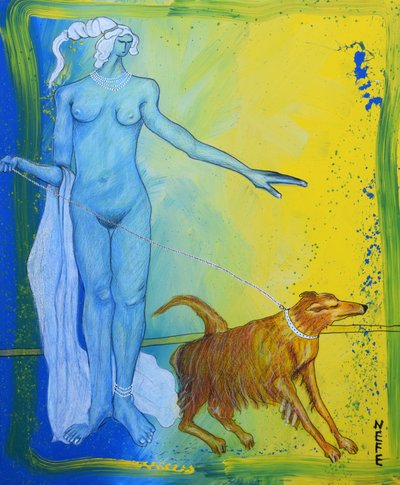 Diana, Goddess of the Hunt by Hugo Nefe