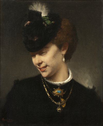 A Parisian Lady by Hugo Salmson