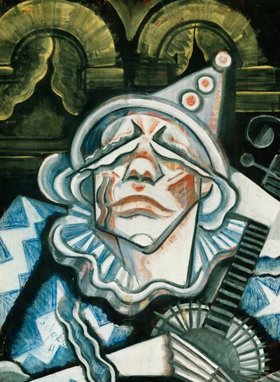 The Clown by Hugo Scheiber