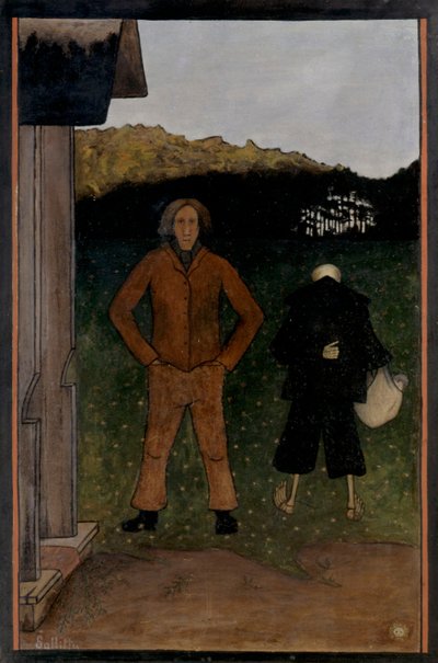 Death and the Peasant, 1896 by Hugo Simberg