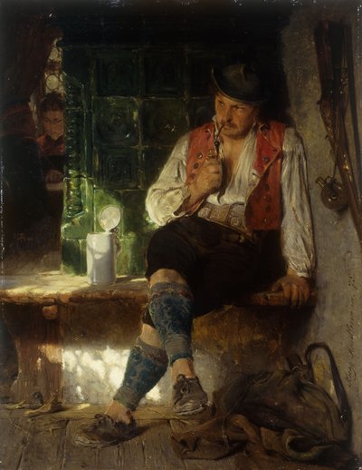 A Tavern Scene, 1875 by Hugo Wilhelm Kauffman