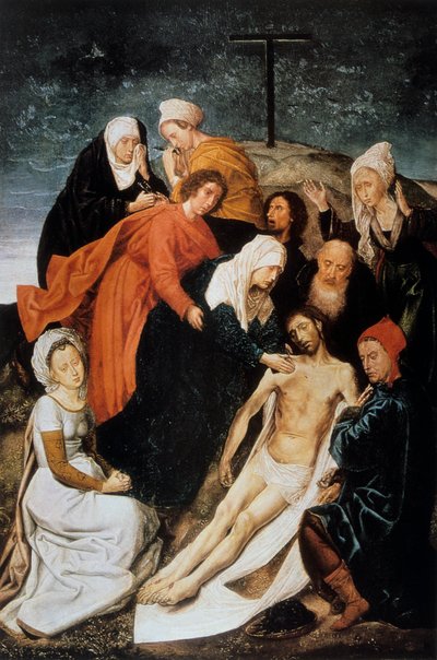 The Lamentation by Hugo van der Goes