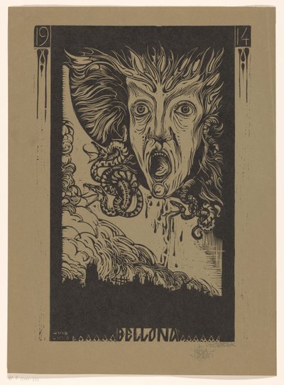Bellona by Huib Luns (signed by artist)