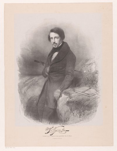 Portrait of Wijnand Nuijen by Huib van Hove Bz