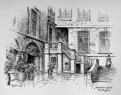 Brewers Hall Courtyard by Hume Nisbet