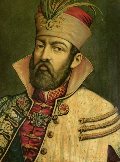Miklos Zrinyi (1508-66), Ban of Croatia (1542-56) by Hungarian School