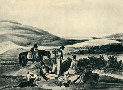 Grouse Shooting by the Southerner, 1841, 1946 by Hunt