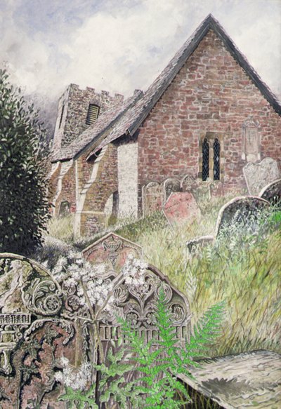 Cwmyoy Church, Gwent by Huw S. Parsons